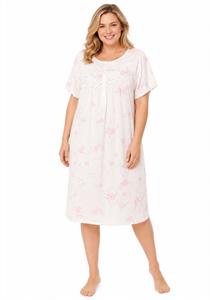 Floral Jersey Short Sleeved Nightdresses